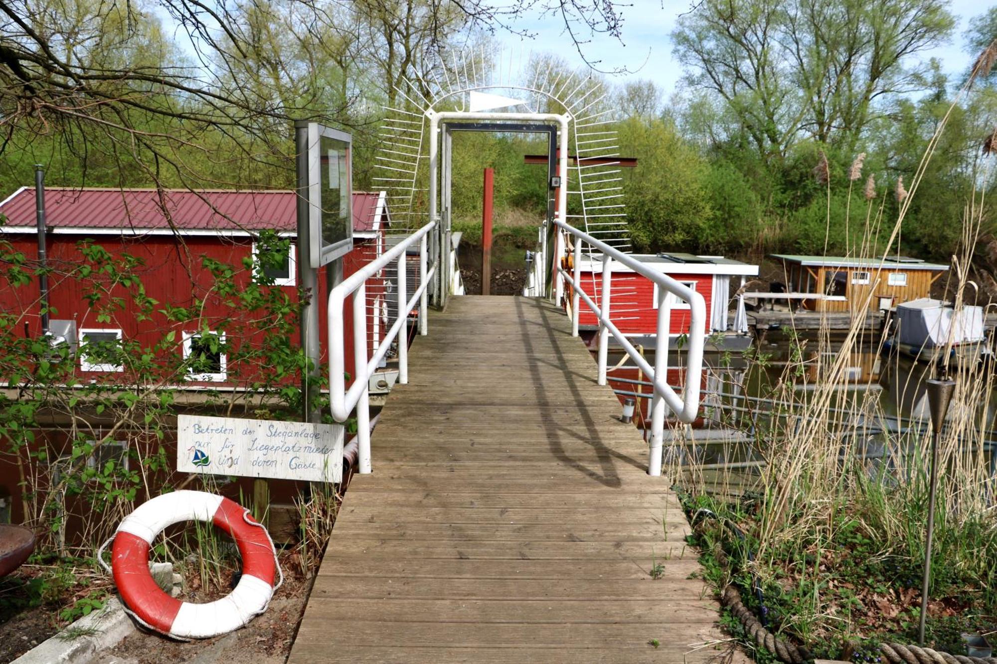 Hausboot Stoeckte Winsen (Luhe) Exterior foto
