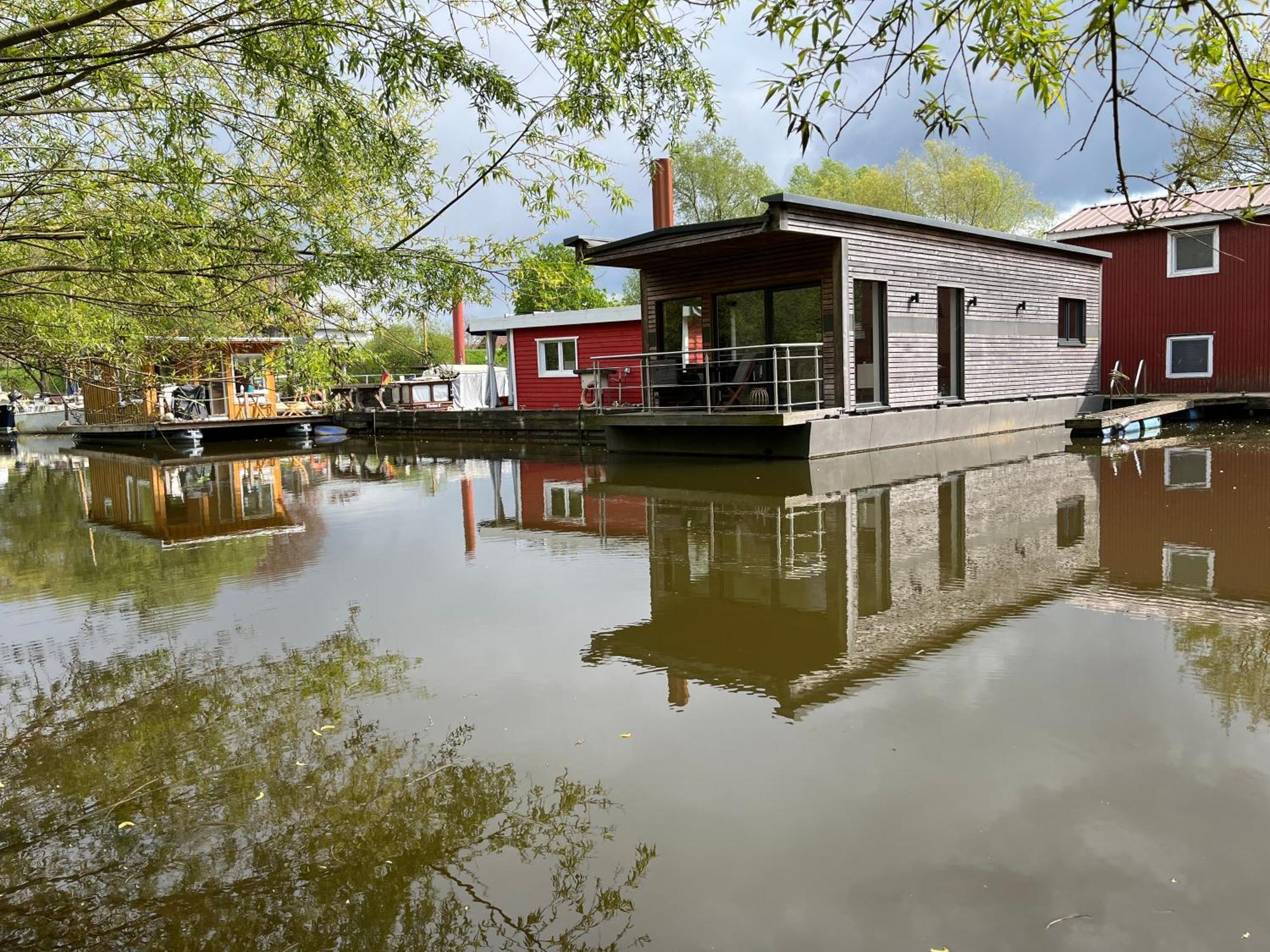 Hausboot Stoeckte Winsen (Luhe) Exterior foto
